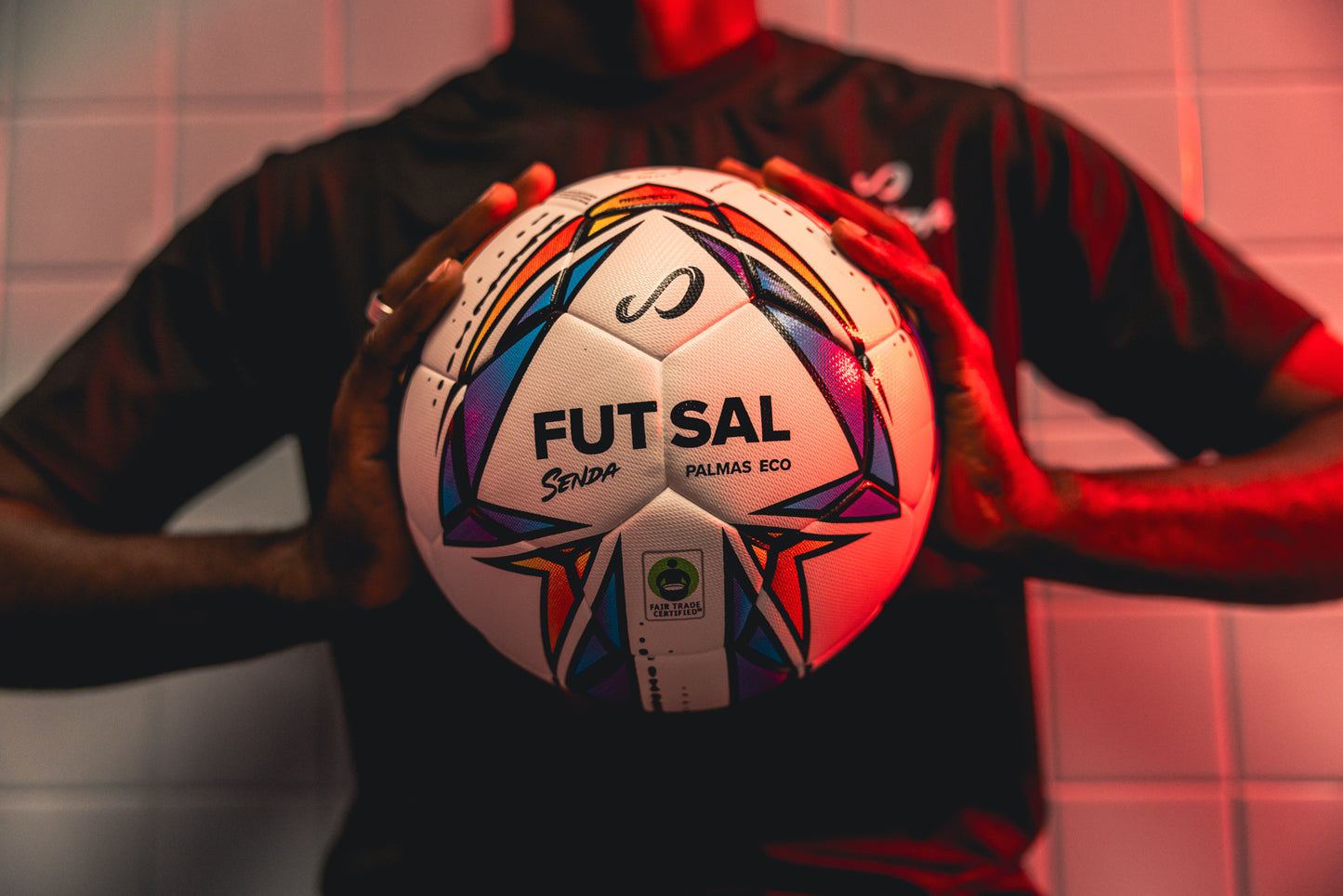 Senda Palma Futsal Ball White/Blue