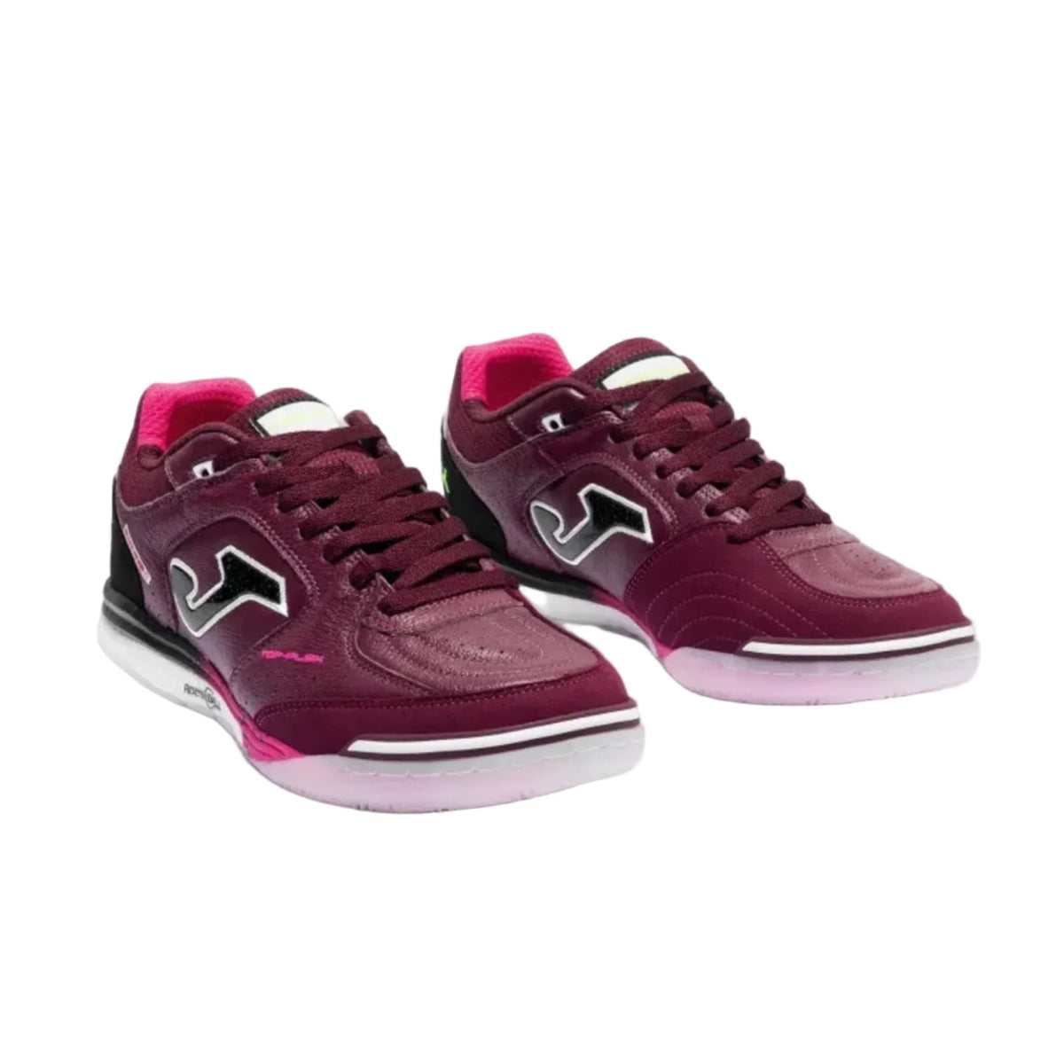 Joma Top Flex Rebound futsal shoes - Burgundy 2620 - view 3
