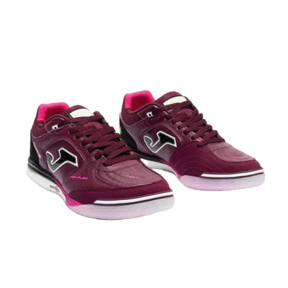 Joma Top Flex Rebound futsal shoes - Burgundy 2620 - view 3