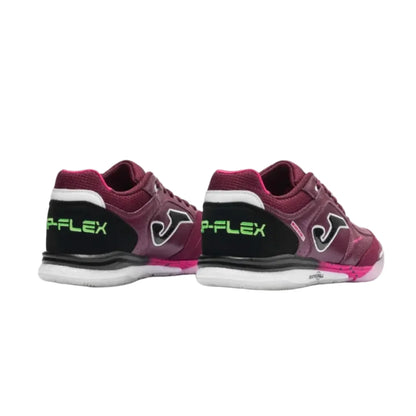 Joma Top Flex Rebound futsal shoes - Burgundy 2620 - view 4