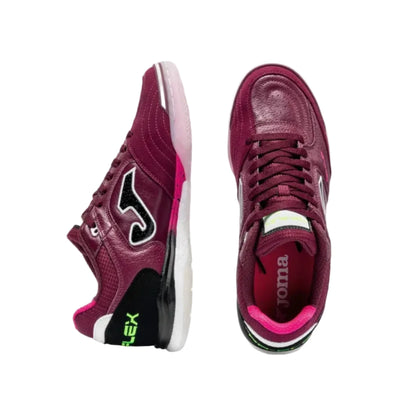 Joma Top Flex Rebound futsal shoes - Burgundy 2620 - view 5