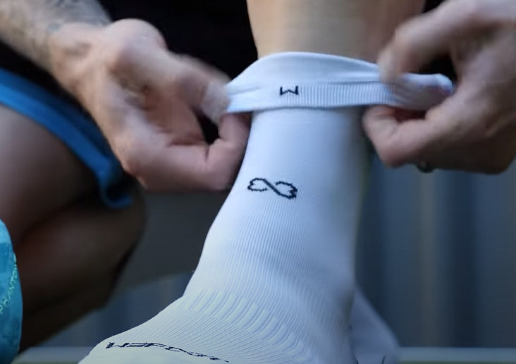 WEFOOT® IN&OUT Dual-Grip PLUS Lite Crew Socks (Thin)