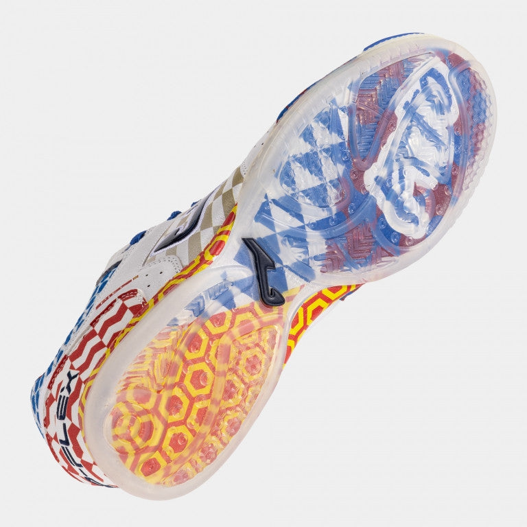 Joma Top Flex - White/Multi 'Pito'