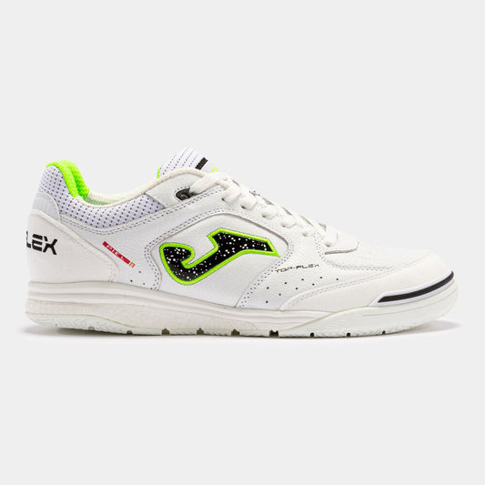 Joma Top Flex Rebound White 2302 futsal shoe, lateral side view