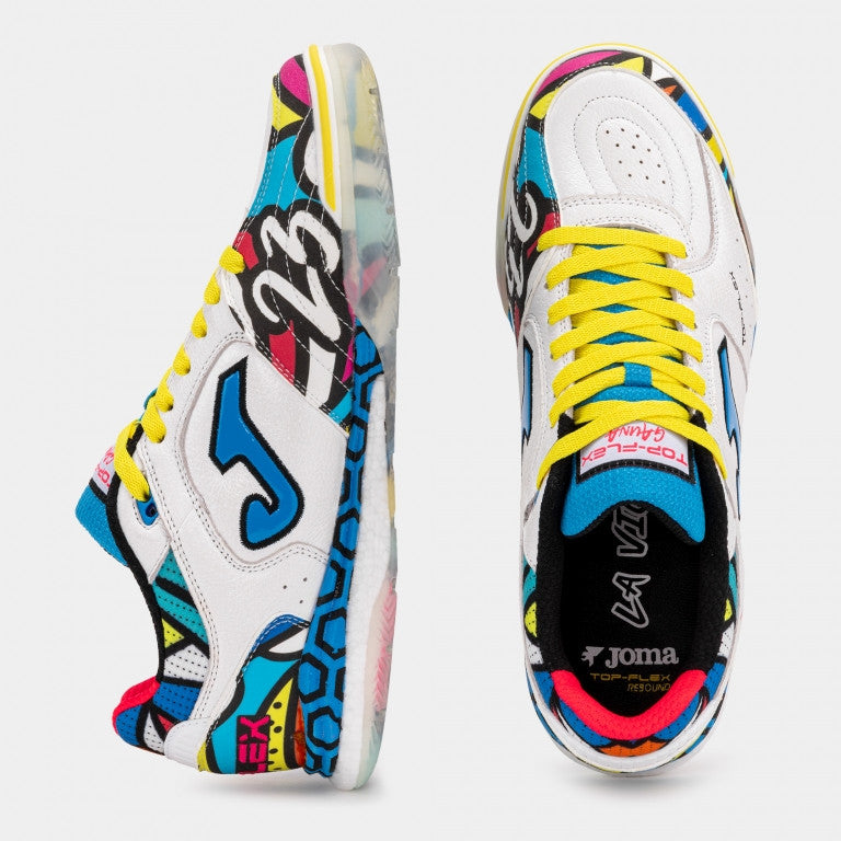Joma Top Flex Rebound - White/Multi 'Gauna'