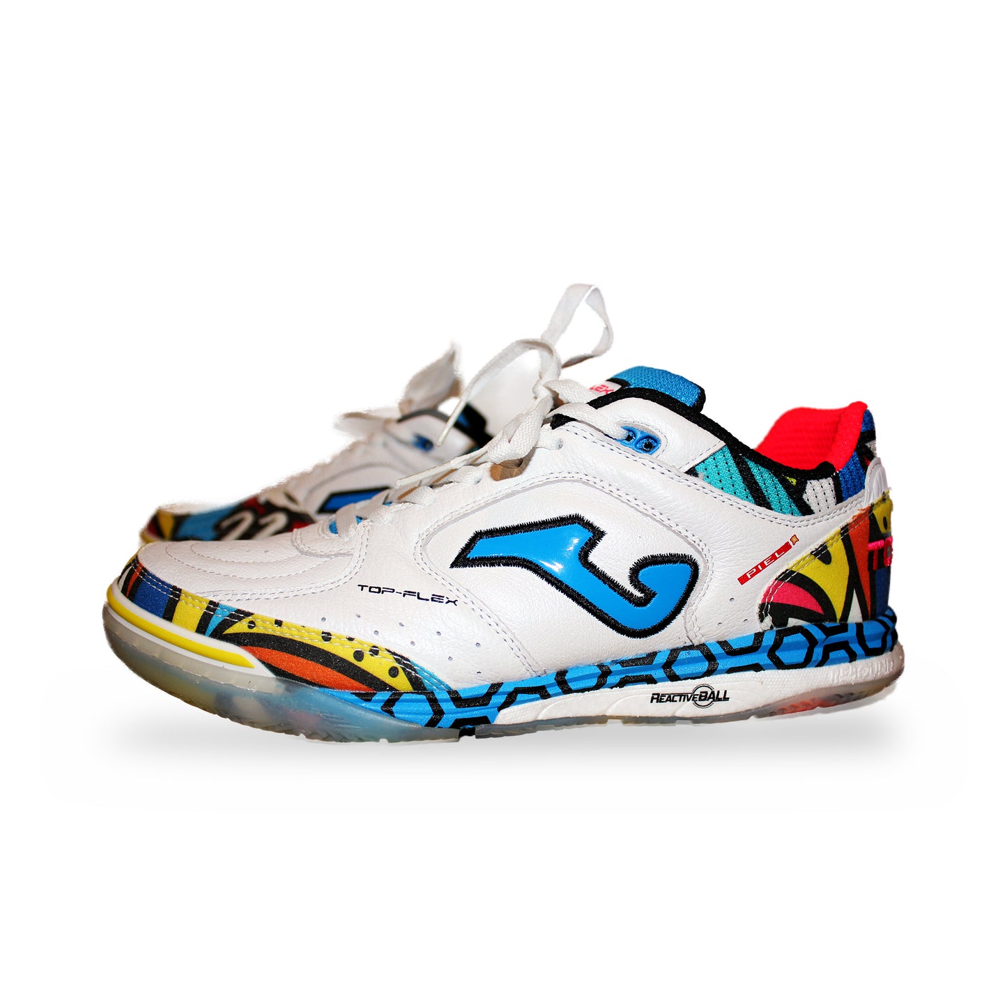 Joma Top Flex Rebound - White/Multi 'Gauna'