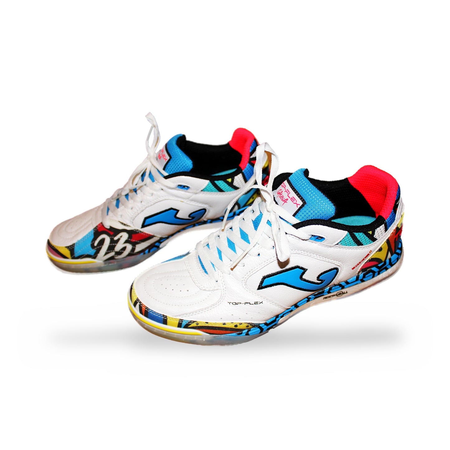 Joma Top Flex Rebound - White/Multi 'Gauna'